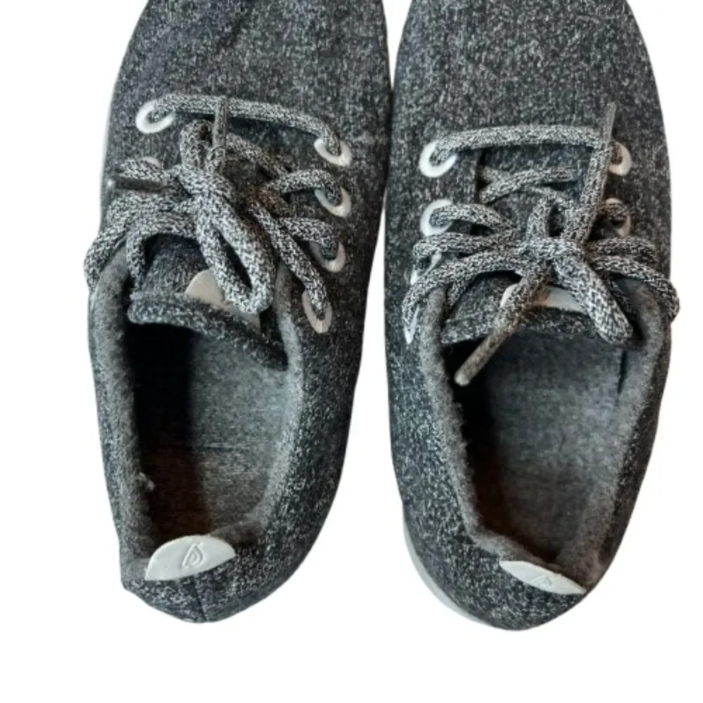 Allbirds Wool Runners Women’s Dark Gray Merino Lightweight Sneakers Size 7